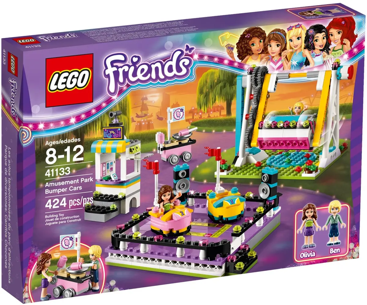 LEGO Friends 41133 Amusement Park Bumper Cars set, image 2