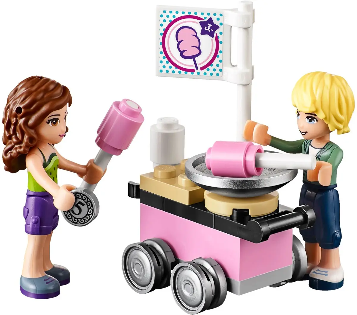 LEGO Friends 41133 Amusement Park Bumper Cars set, image 11
