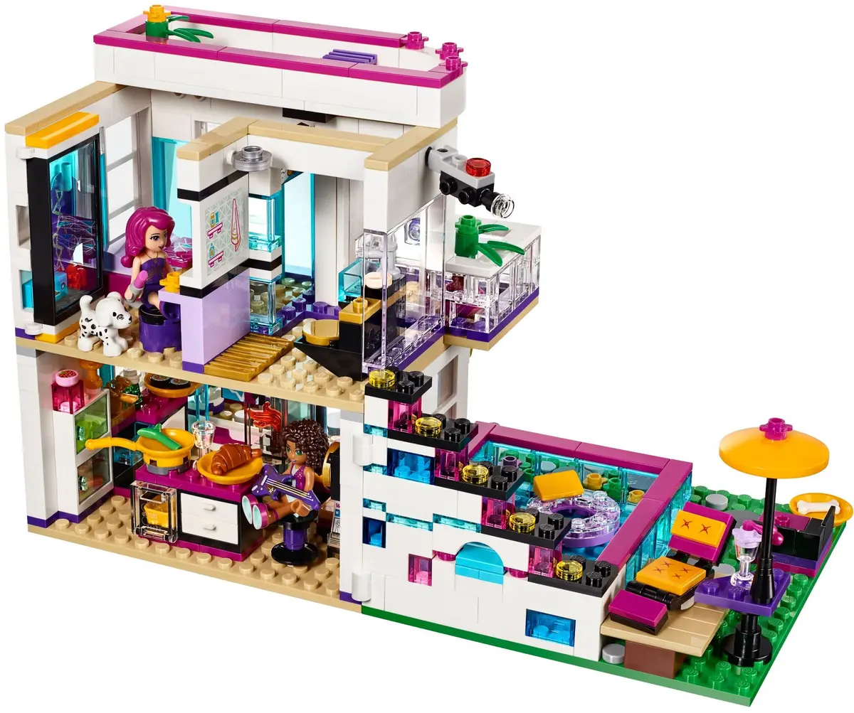 LEGO Friends 41135 Livi's Pop Star House set, image 11