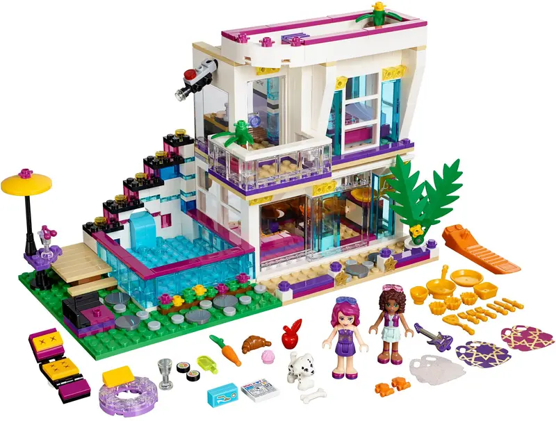 LEGO Friends 41135 Livi's Pop Star House set