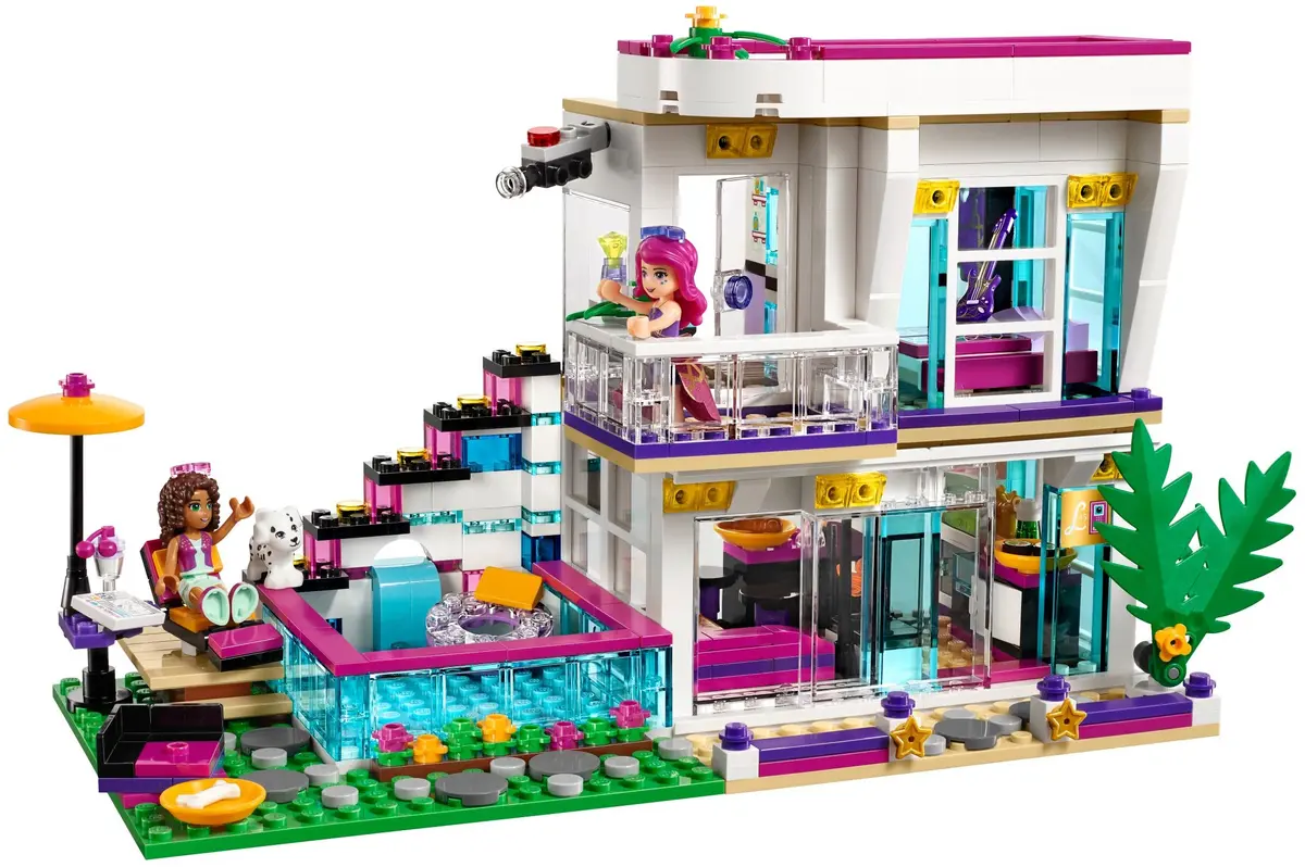 LEGO Friends 41135 Livi's Pop Star House set, image 10