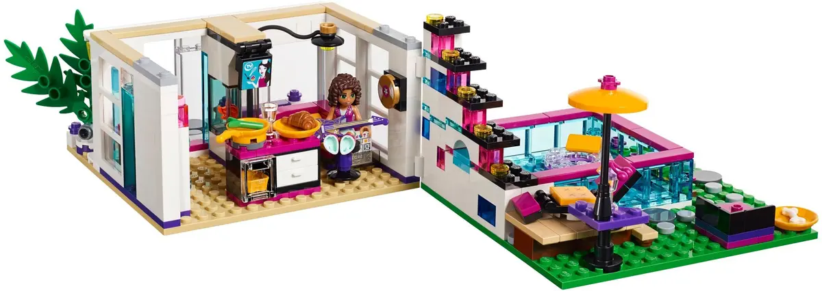 LEGO Friends 41135 Livi's Pop Star House set, image 13