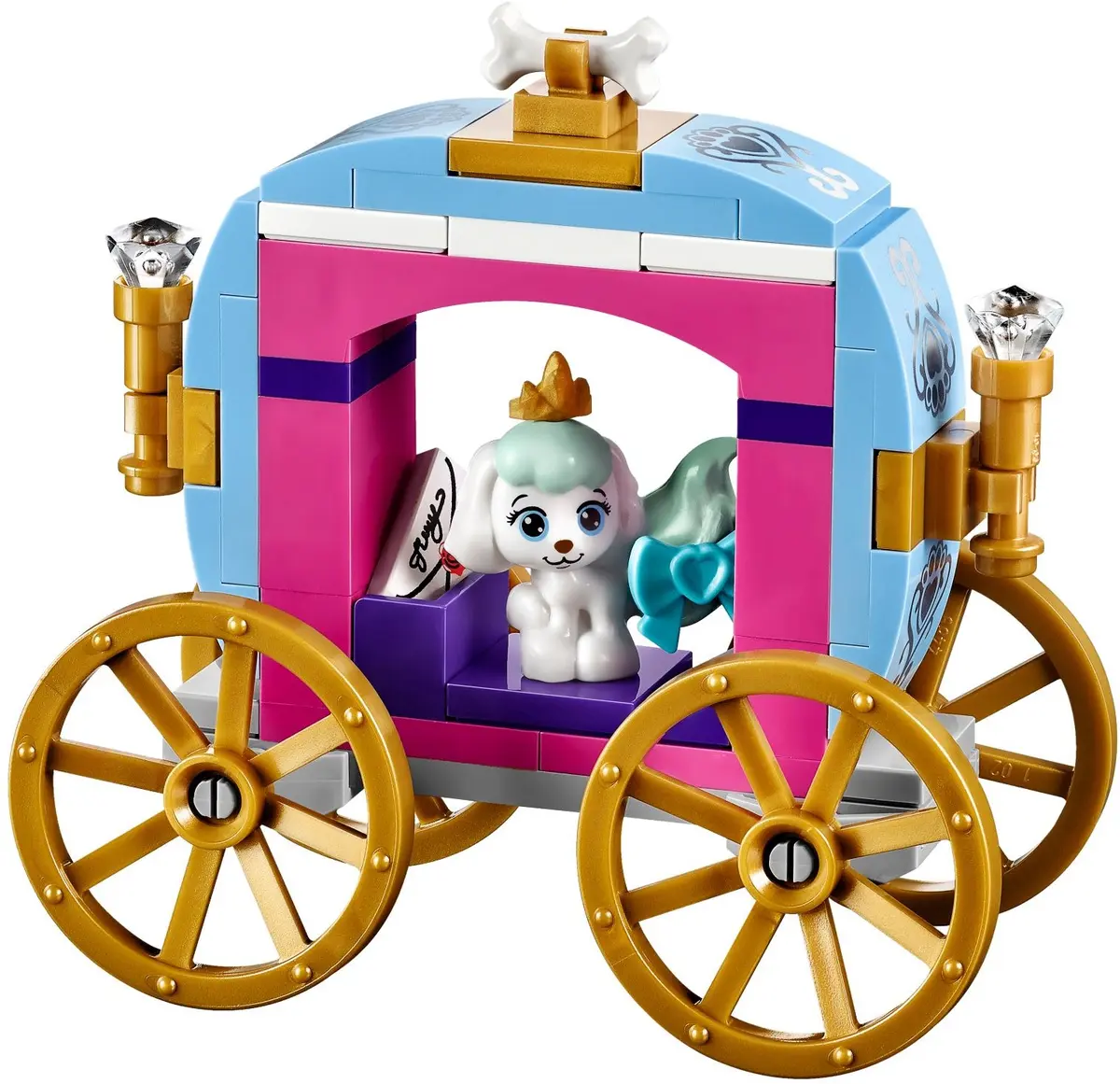 LEGO Disney 41141 Pumpkin's Royal Carriage set, image 3