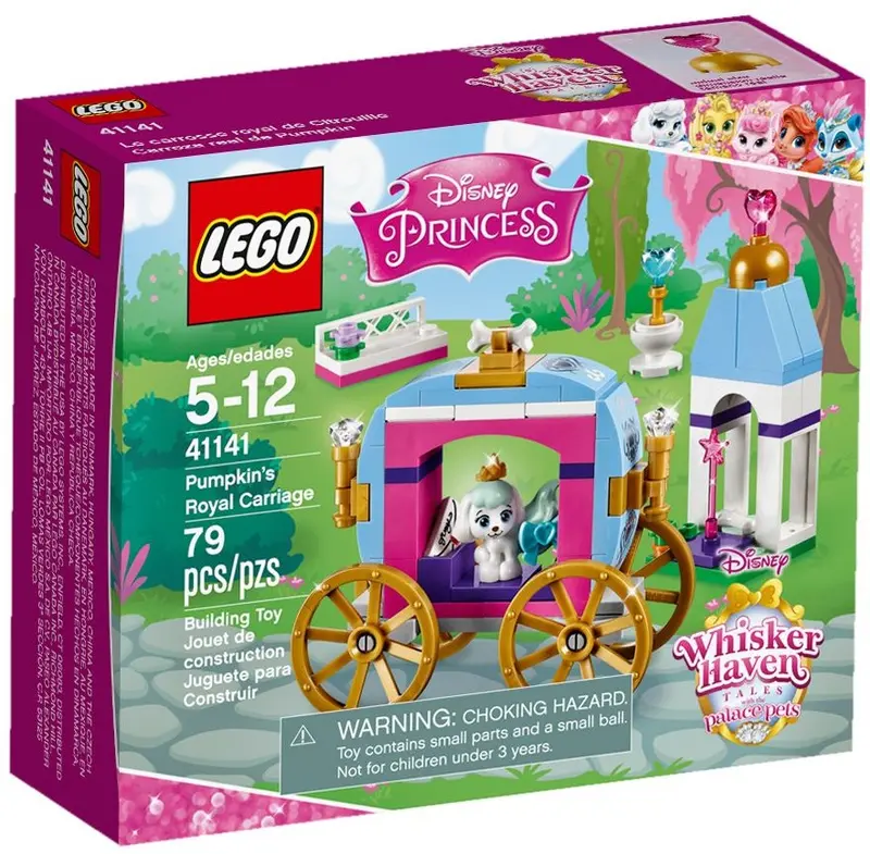 LEGO Disney 41141 Pumpkin's Royal Carriage set, image 2