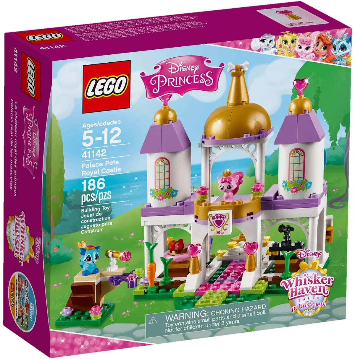 LEGO Disney 41142 Palace Pets Royal Castle set, image 2