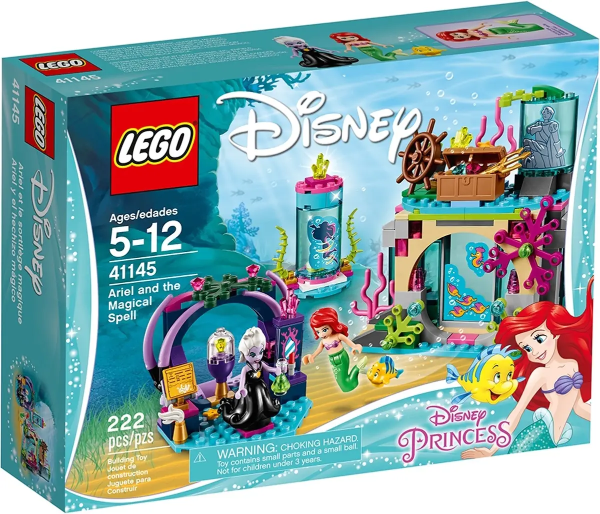 LEGO Disney 41145 Ariel and the Magical Spell set, image 2