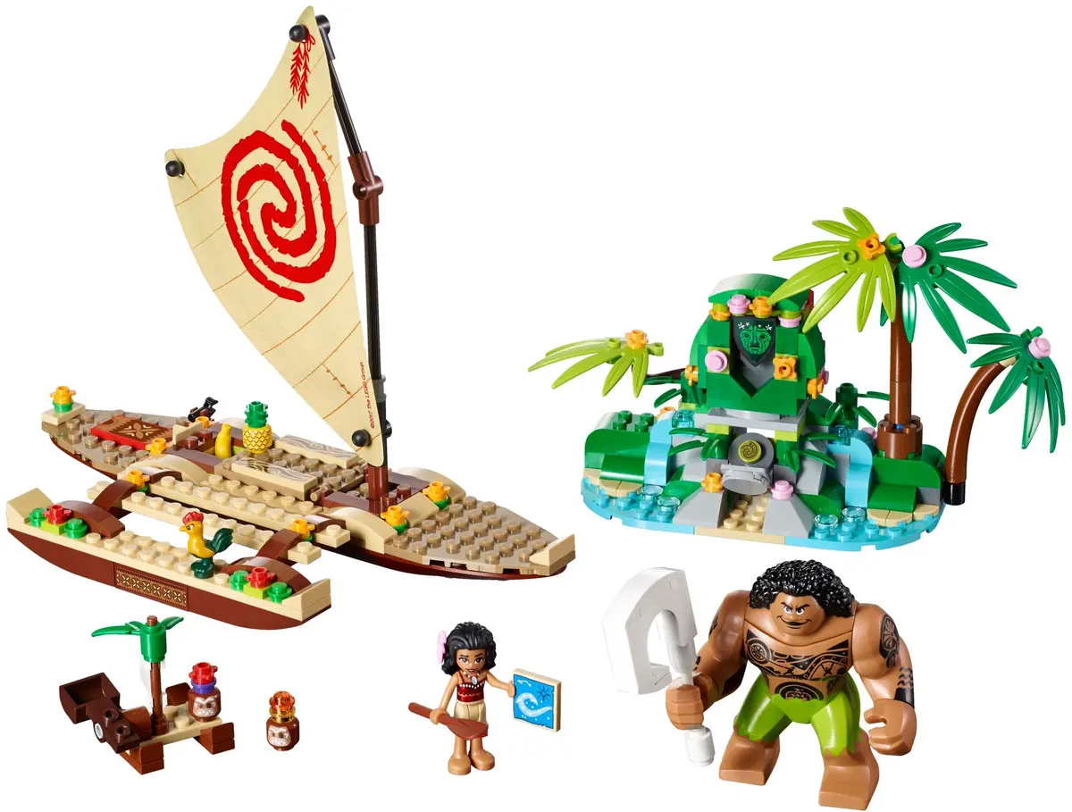LEGO Disney 41150 Moana's Ocean Voyage set