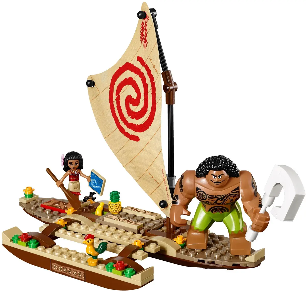LEGO Disney 41150 Moana's Ocean Voyage set, image 5