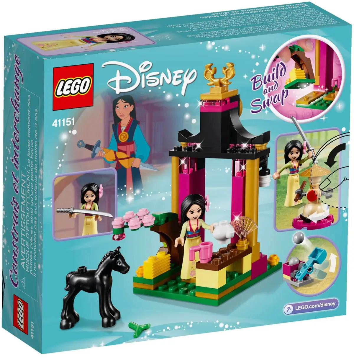 LEGO Disney 41151 Mulan's Training Day set, image 3