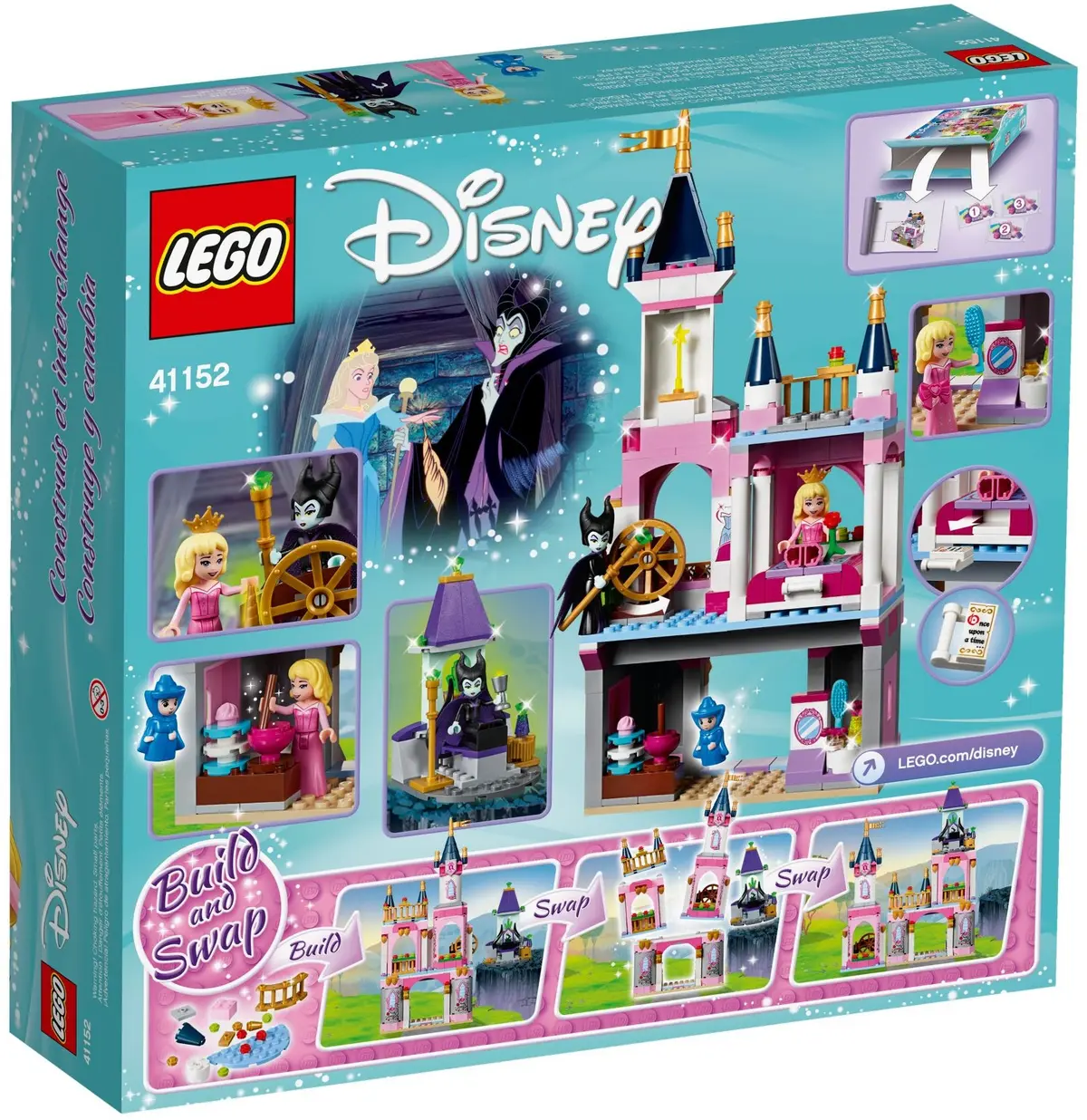 LEGO Disney 41152 Sleeping Beauty's Fairytale Castle set, image 3