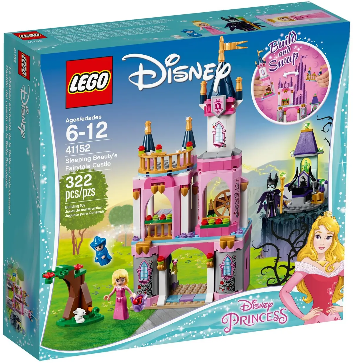 LEGO Disney 41152 Sleeping Beauty's Fairytale Castle set, image 2