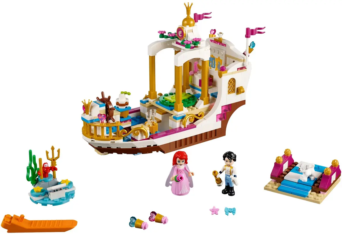 LEGO Disney 41153 Ariel's Royal Celebration Boat set
