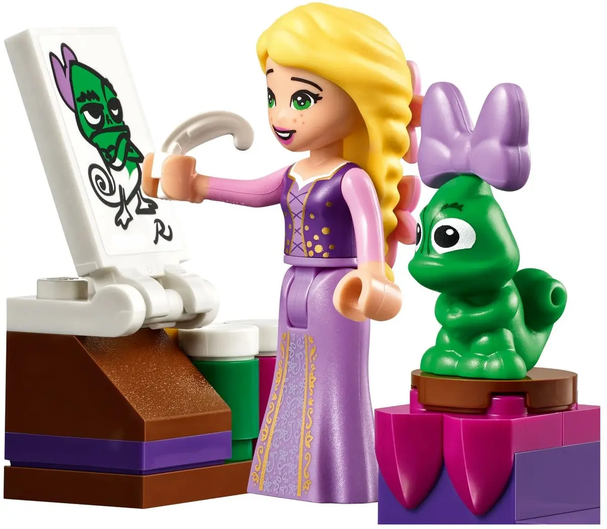 LEGO Disney 41156 Rapunzel's Castle Bedroom set, image 3