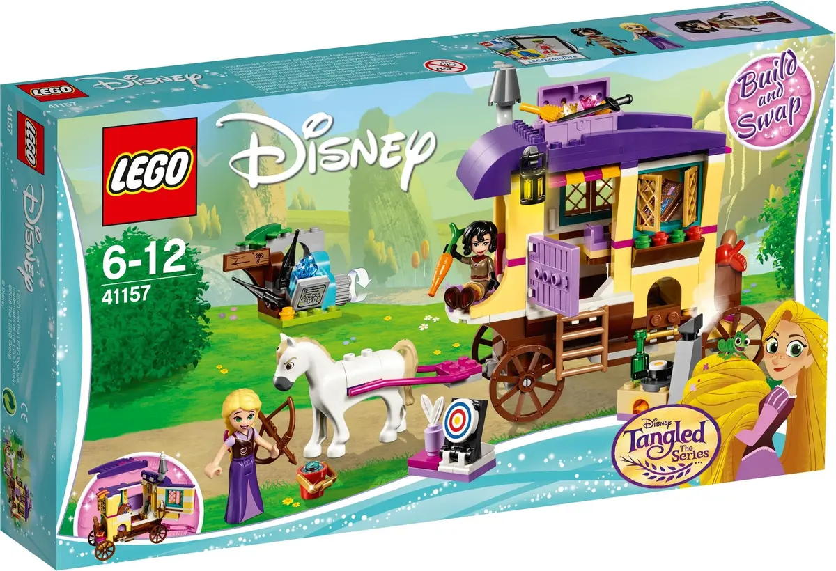 LEGO Disney 41157 Rapunzel's Travelling Caravan set, image 2