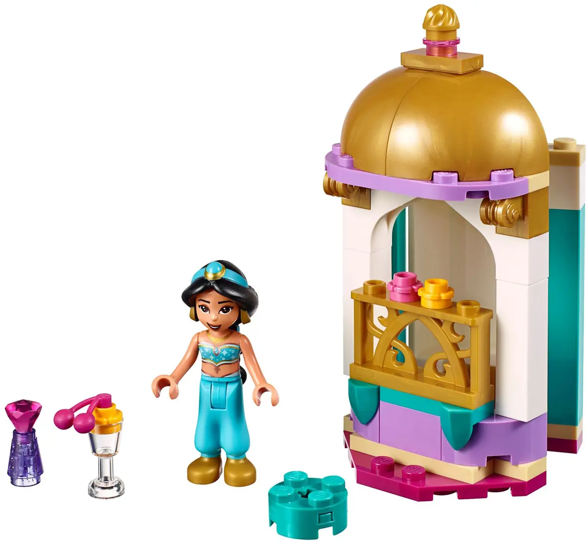 LEGO Disney 41158 Jasmine's Petite Tower set