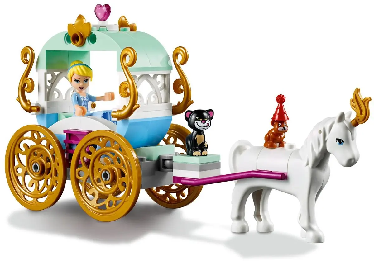 LEGO Disney 41159 Cinderella's Carriage Ride set, image 4