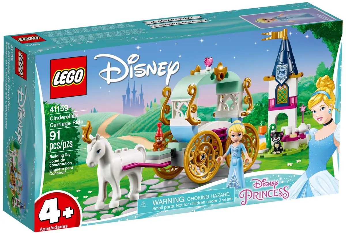 LEGO Disney 41159 Cinderella's Carriage Ride set, image 2