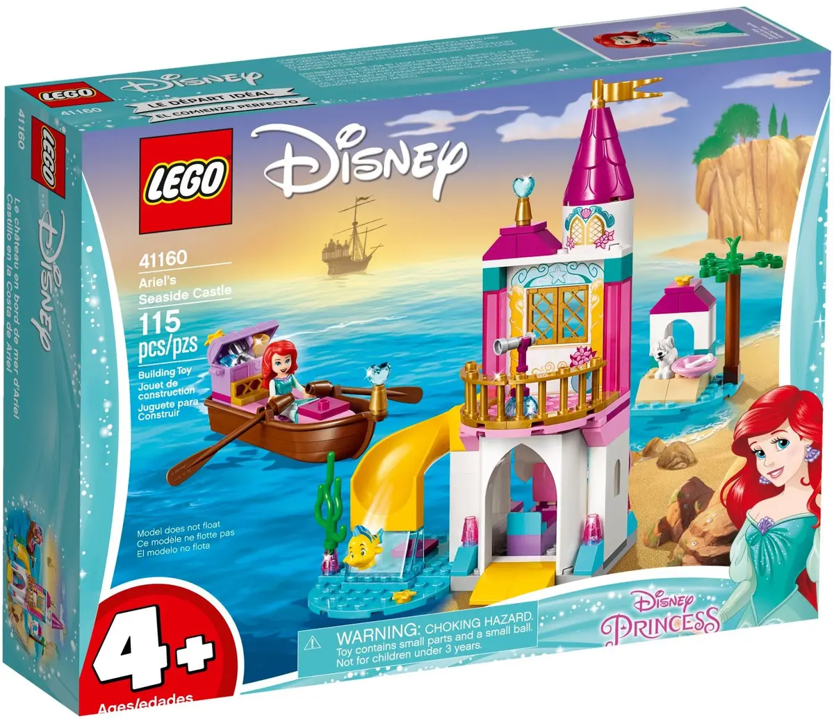 LEGO Disney 41160 Ariel's Seaside Castle set, image 2