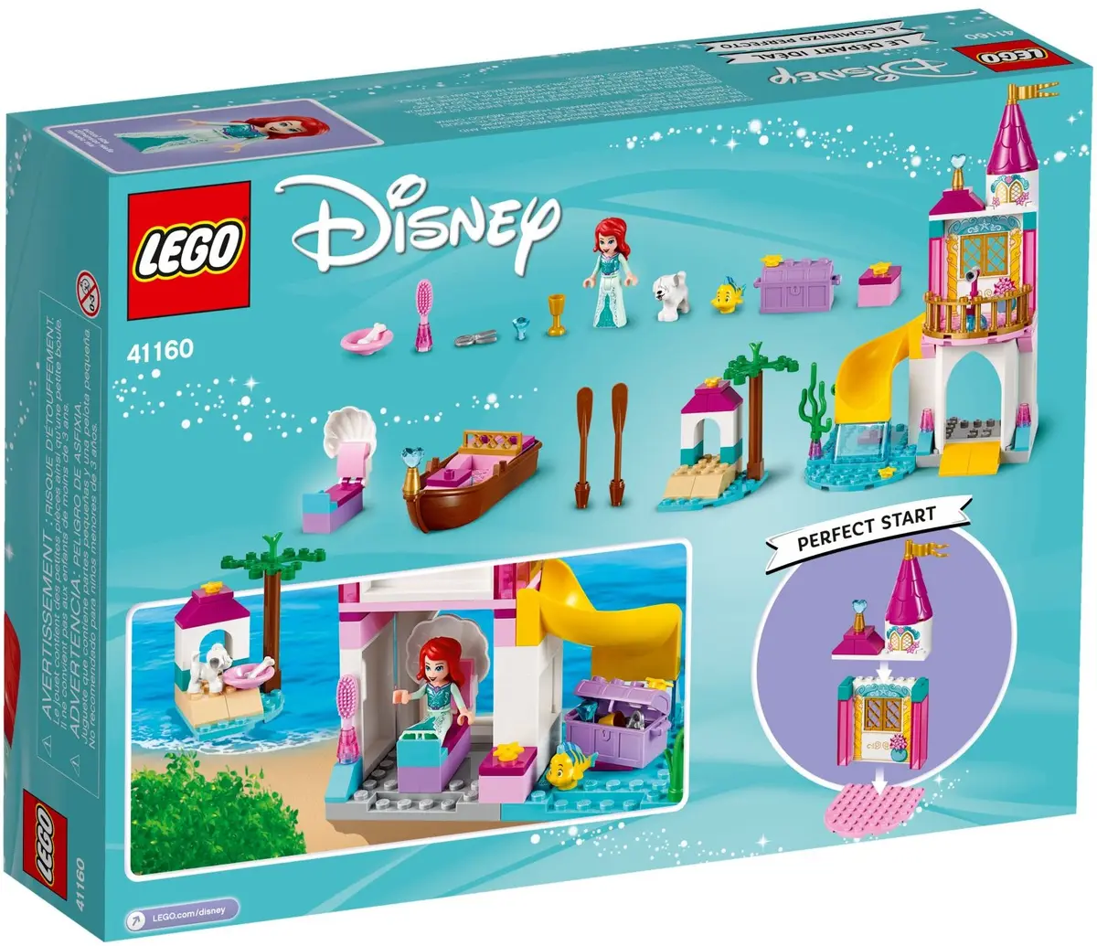 LEGO Disney 41160 Ariel's Seaside Castle set, image 5
