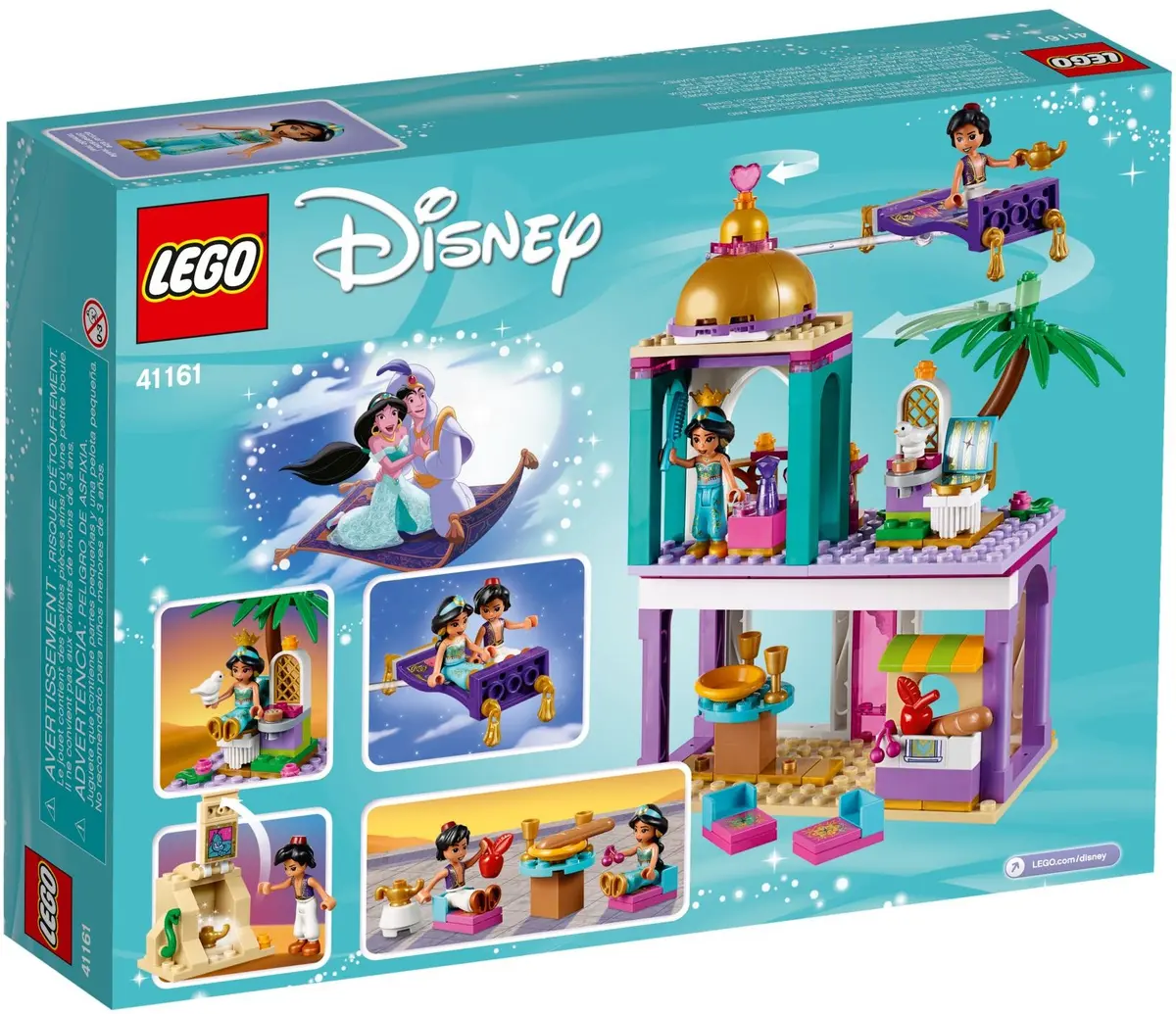 LEGO Disney 41161 Aladdin's and Jasmine's Palace Adventures set, image 5