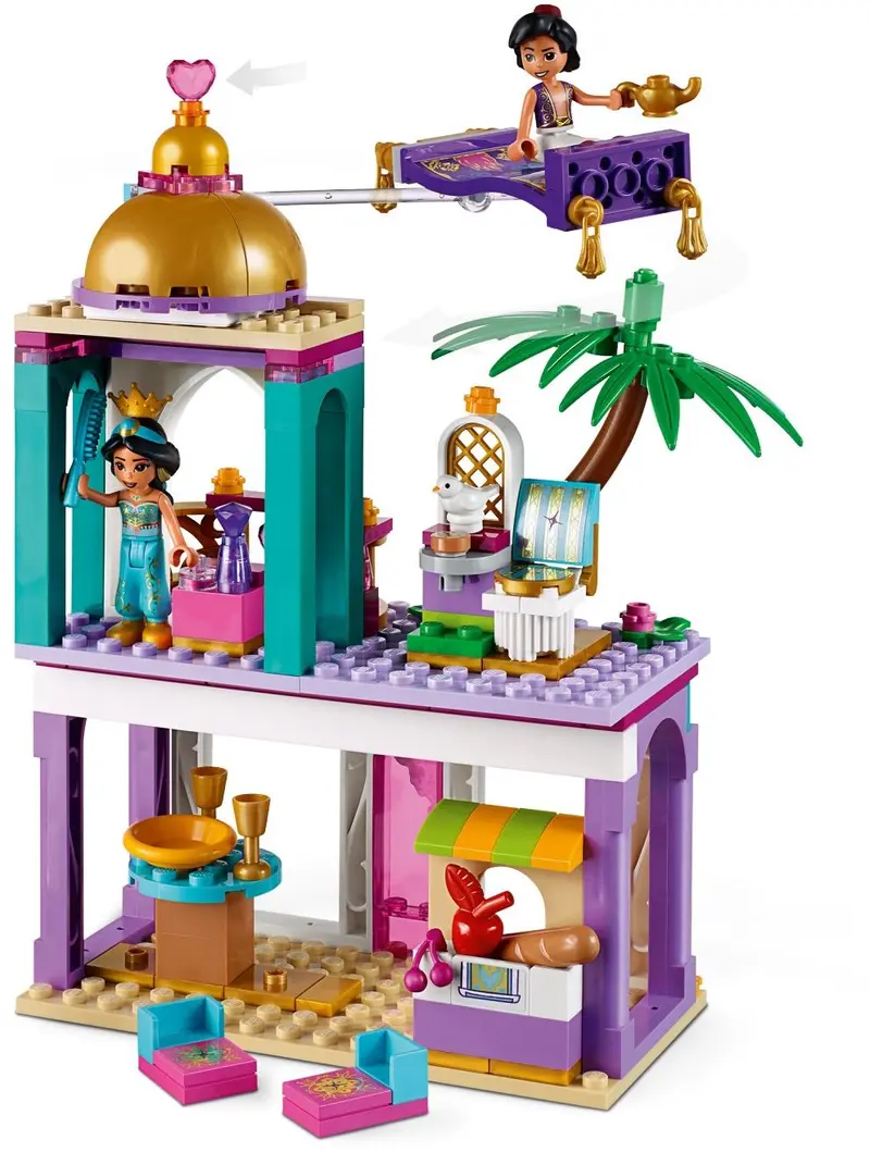 LEGO Disney 41161 Aladdin's and Jasmine's Palace Adventures set, image 4