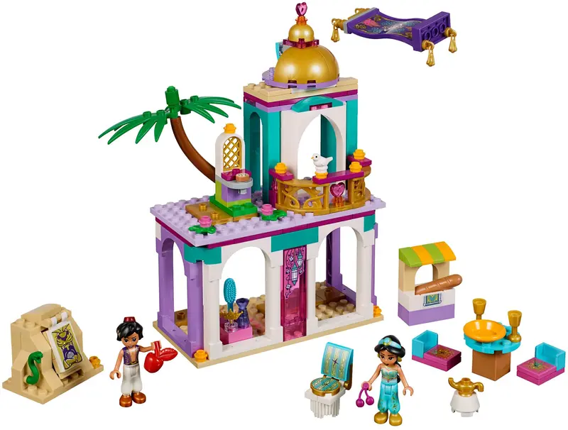 LEGO Disney 41161 Aladdin's and Jasmine's Palace Adventures set