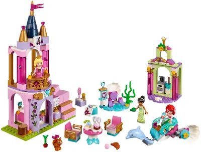 LEGO Disney 41162 Ariel, Aurora, and Tiana's Royal Celebration set