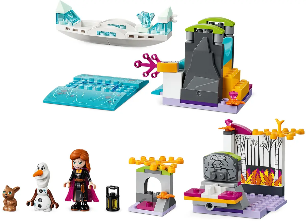 LEGO Disney 41165 Anna's Canoe Expedition set, image 4