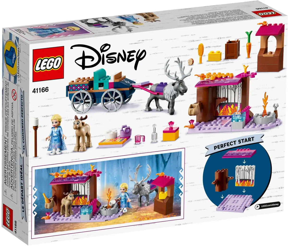 LEGO Disney 41166 Elsa's Wagon Adventure set, image 5