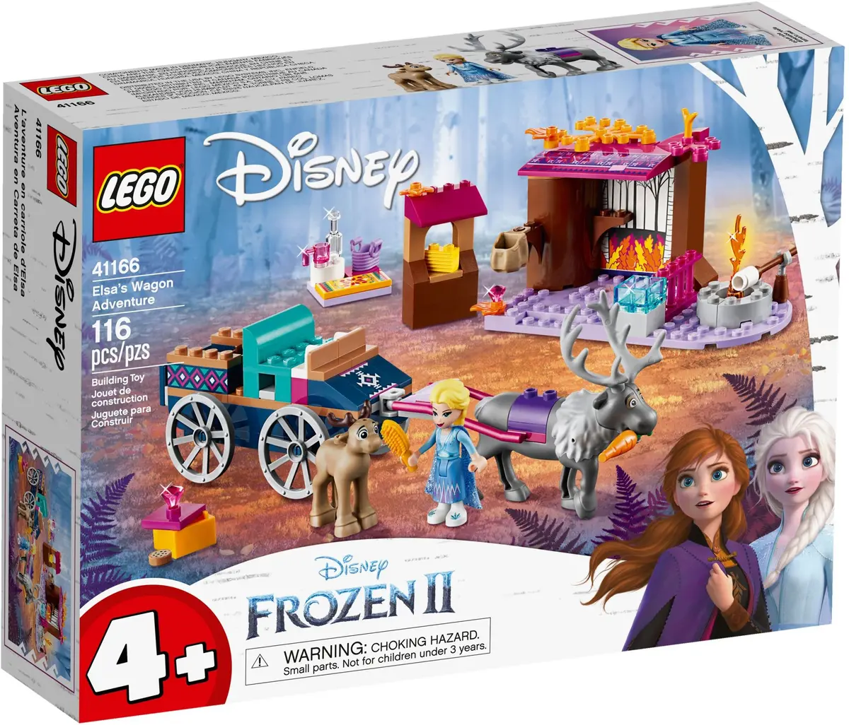 LEGO Disney 41166 Elsa's Wagon Adventure set, image 2