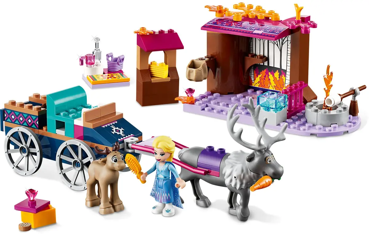 LEGO Disney 41166 Elsa's Wagon Adventure set, image 3