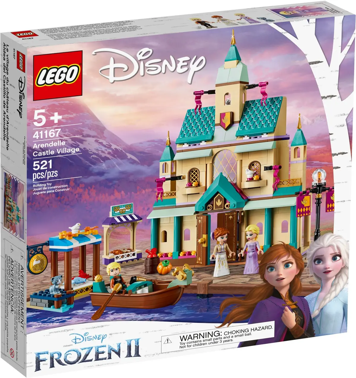 LEGO Disney 41167 Arendelle Castle Village set, image 2
