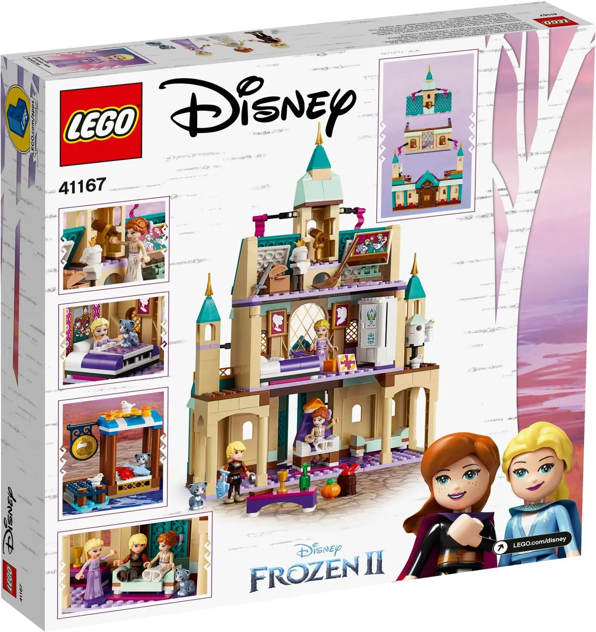 LEGO Disney 41167 Arendelle Castle Village set, image 3