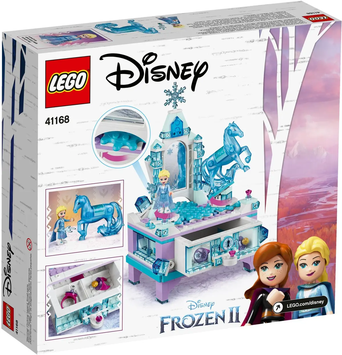 LEGO Disney 41168 Elsa's Jewelry Box Creation set, image 5
