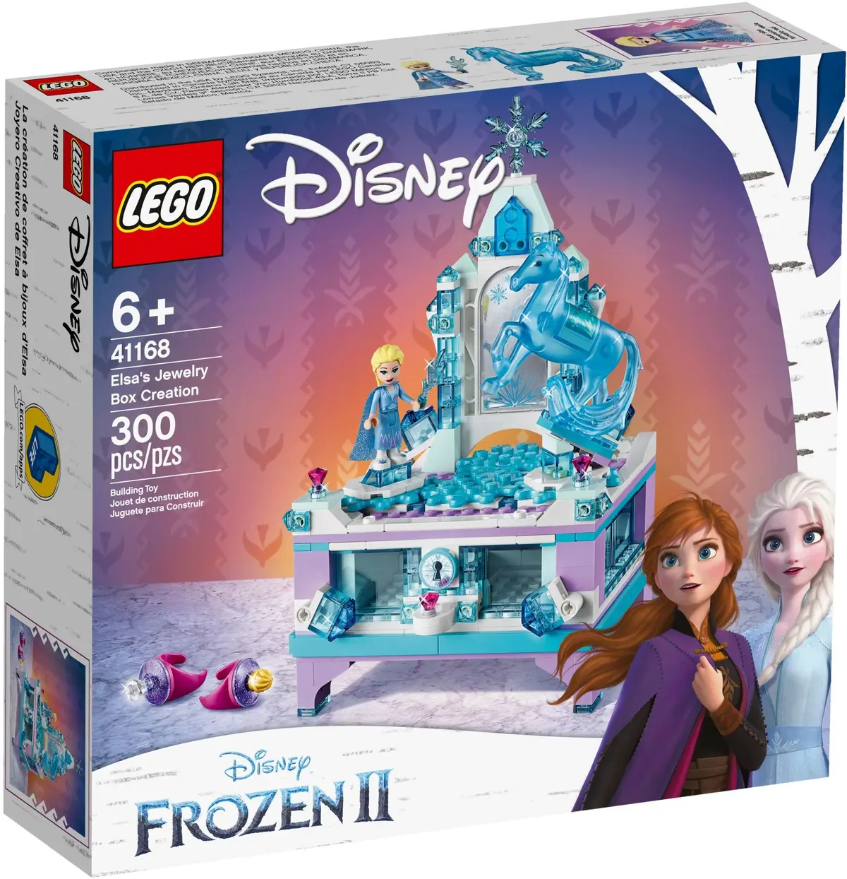 LEGO Disney 41168 Elsa's Jewelry Box Creation set, image 2