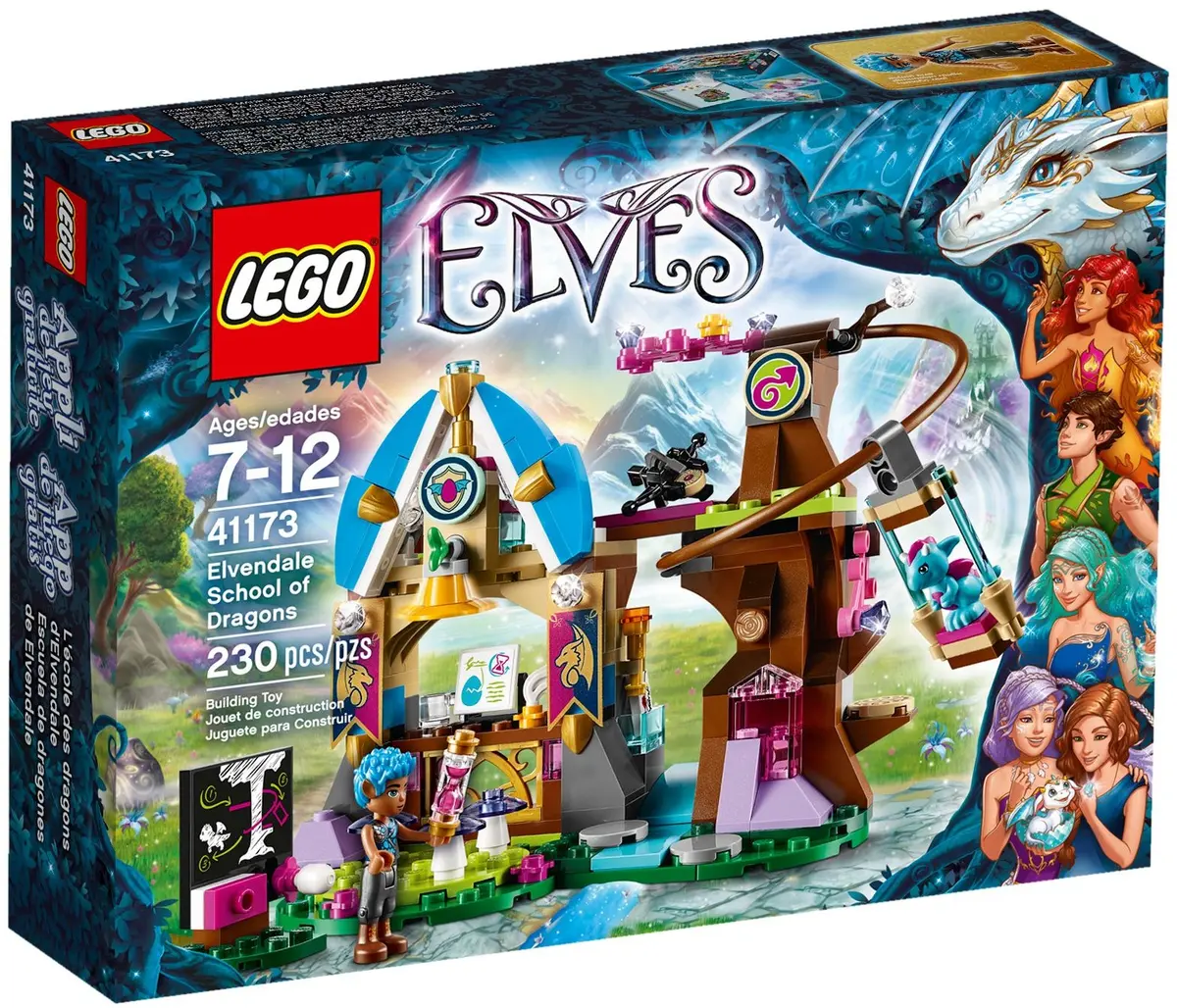 LEGO Elves 41173 Elvendale School of Dragons set, image 2