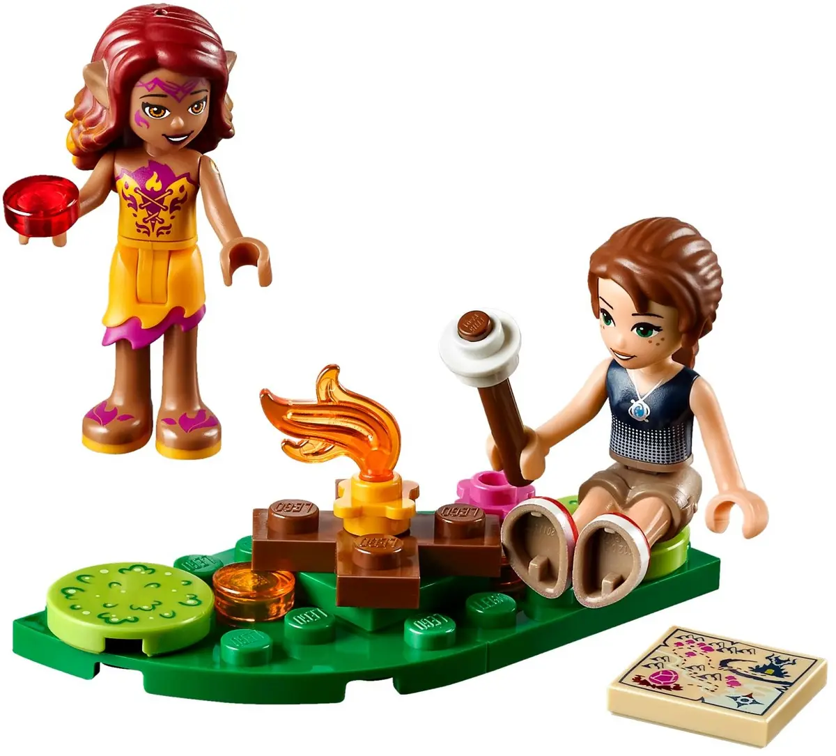 LEGO Elves 41175 Fire Dragon's Lava Cave set, image 7