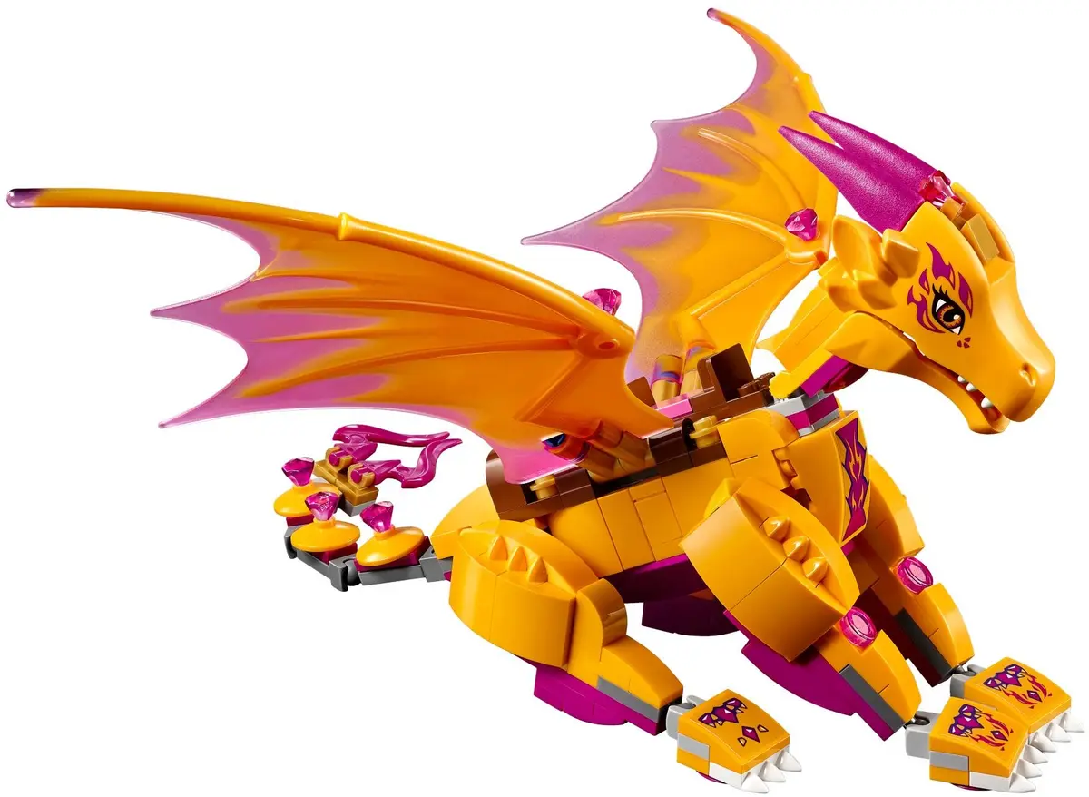 LEGO Elves 41175 Fire Dragon's Lava Cave set, image 8