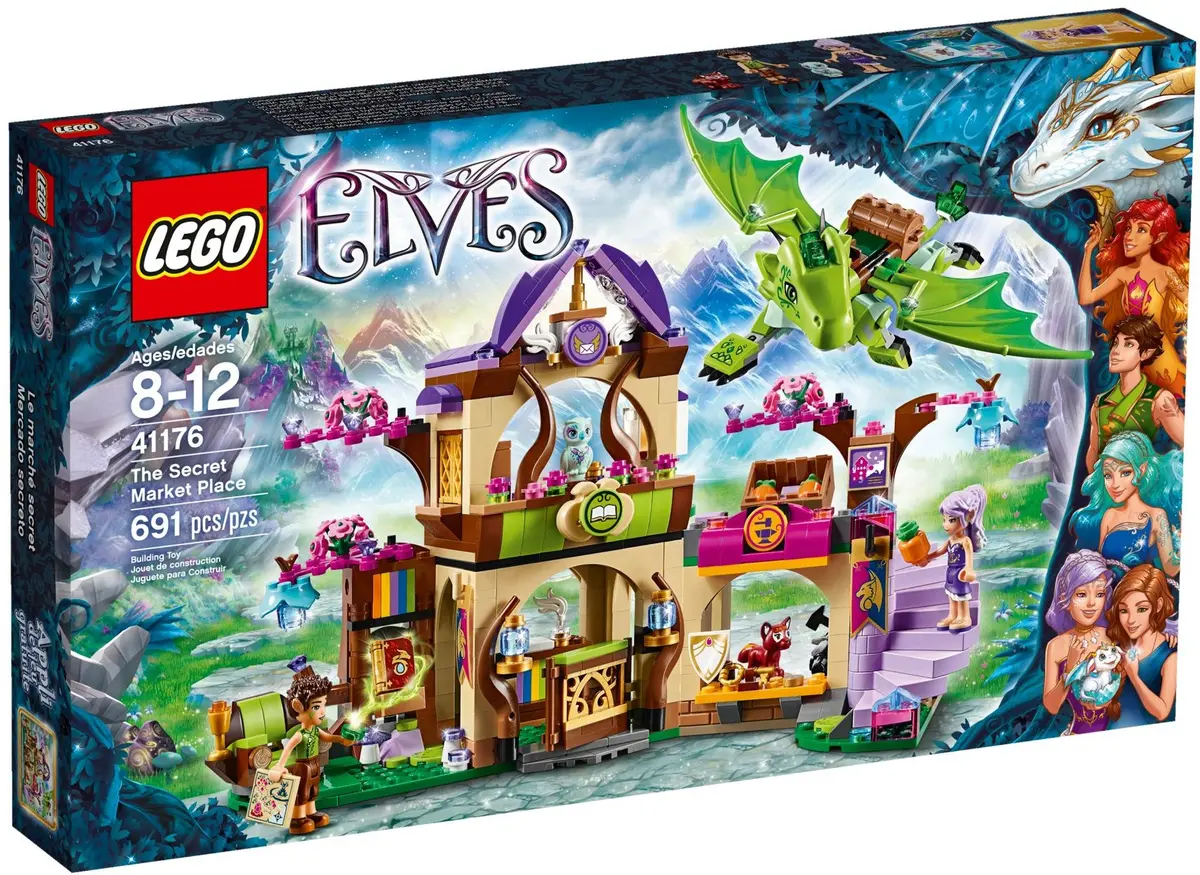 LEGO Elves 41176 The Secret Market Place set, image 2