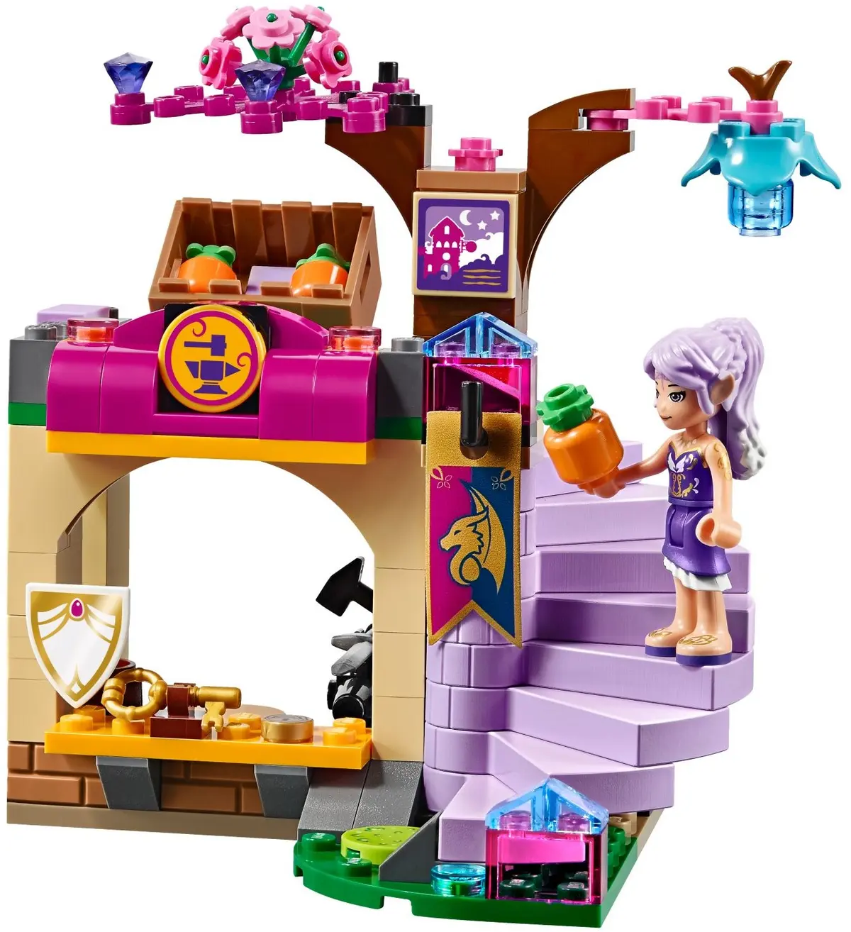 LEGO Elves 41176 The Secret Market Place set, image 4