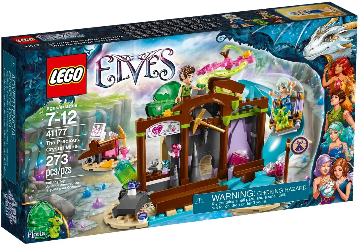 LEGO Elves 41177 The Precious Crystal Mine set, image 2
