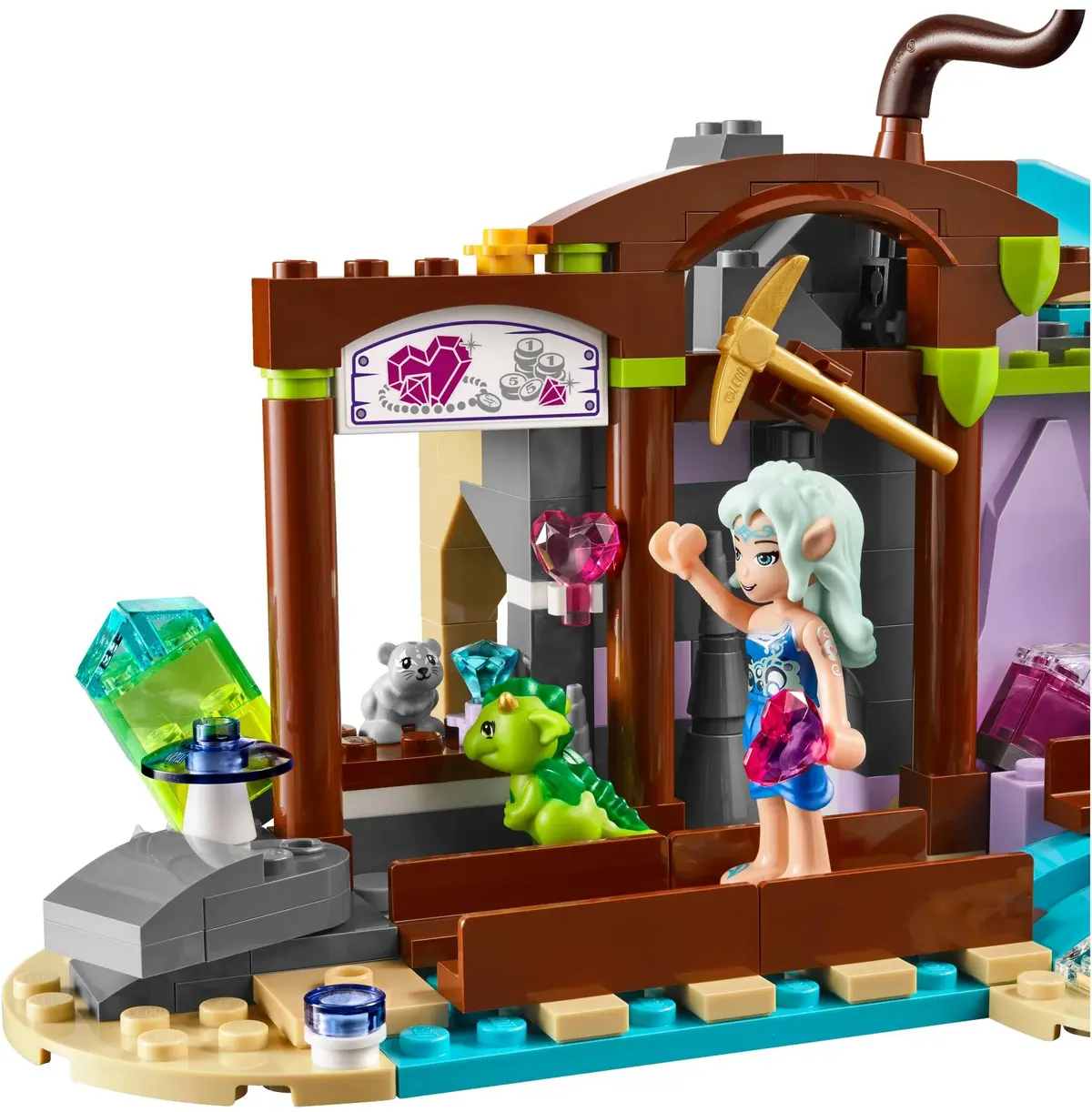 LEGO Elves 41177 The Precious Crystal Mine set, image 5
