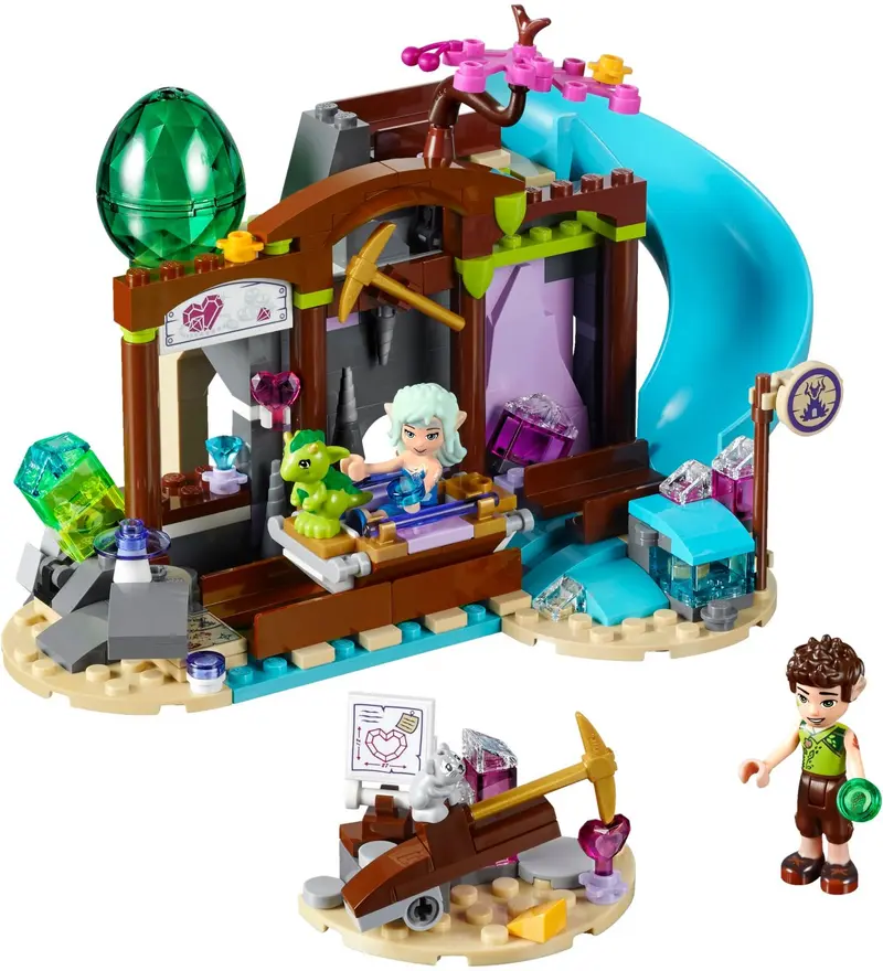 LEGO Elves 41177 The Precious Crystal Mine set