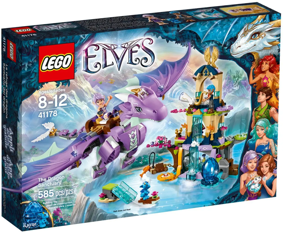 LEGO Elves 41178 The Dragon Sanctuary set, image 2