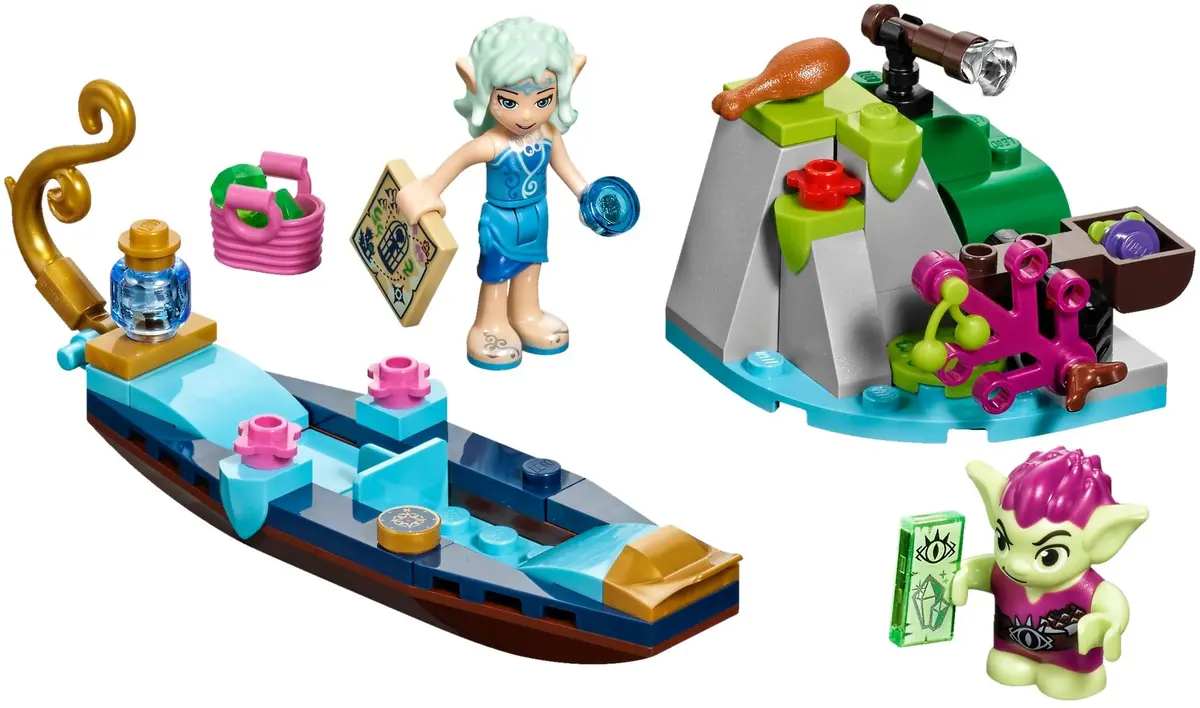 LEGO Elves 41181 Naida's Gondola & the Goblin Thief set