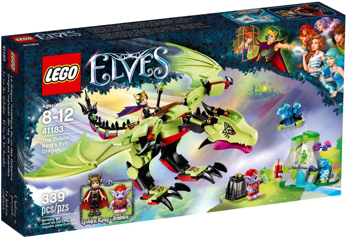LEGO Elves 41183 The Goblin King's Evil Dragon set, image 2