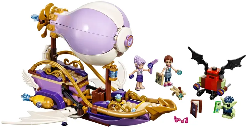 LEGO Elves 41184 Aira's Airship & the Amulet Chase set