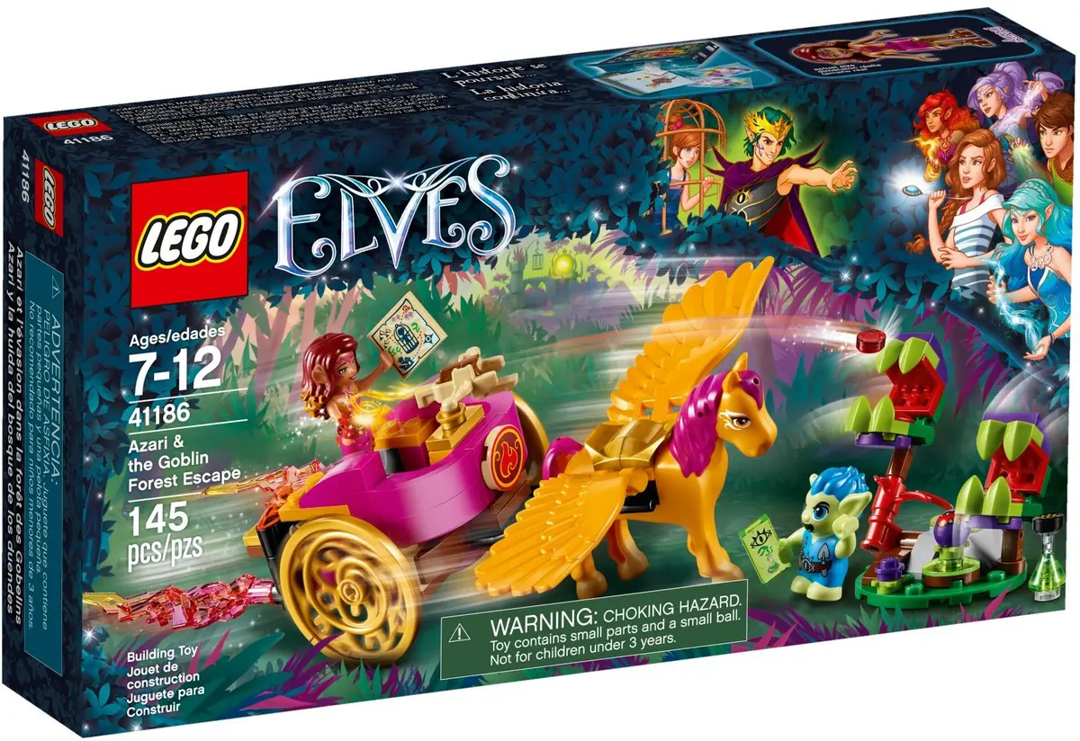 LEGO Elves 41186 Azari & the Goblin Forest Escape set, image 2