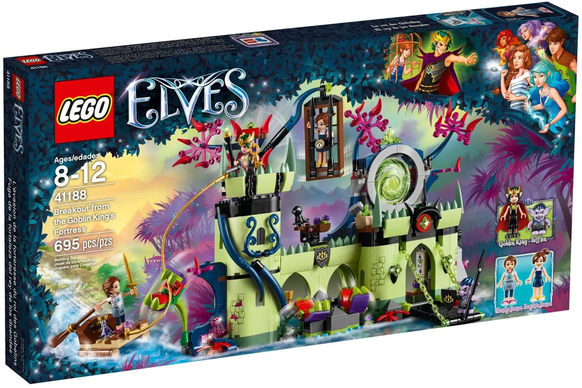 LEGO Elves 41188 Breakout from the Goblin King's Fortress set, image 2