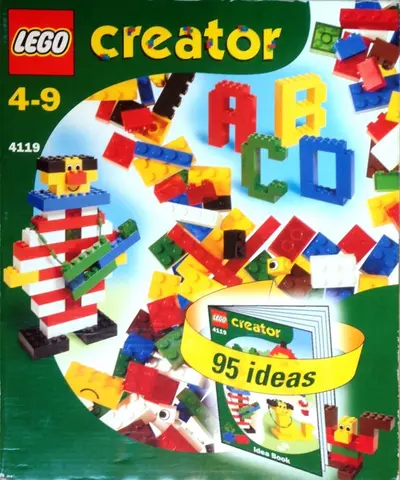 LEGO Creator 4119 Regular and Transparent Bricks set